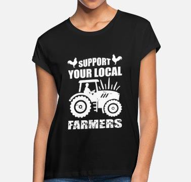 #005 Support Your Local Farmer T Shirt