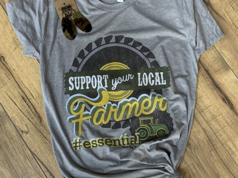 #008 Support Your Local Farmer T Shirt